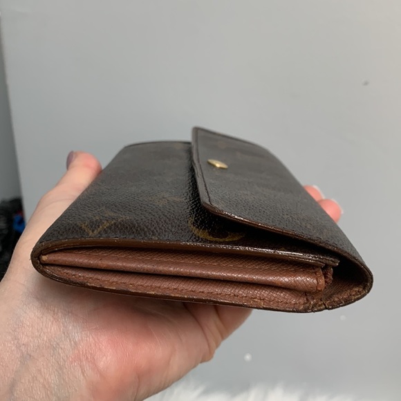 1992 authentic Louis Vuitton monogram Sarah wallet long wallet Continental - Picture 2 of 16